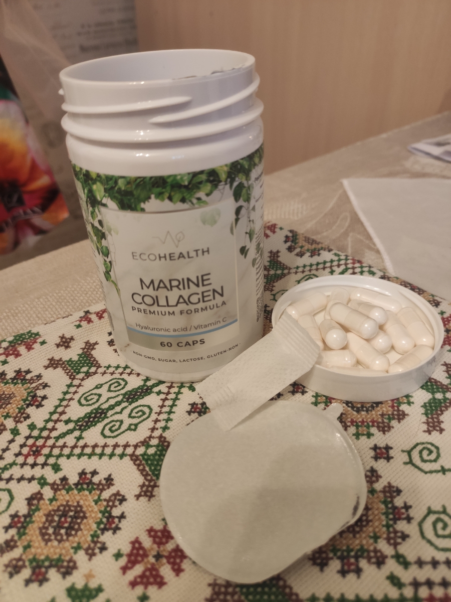 Заказал вторую баночку производителя EcoHealth, первой приобрел Magnesium анти-стресс, результатом доволен более чем, а главное начал думать о том как постараться поддерживать здоровье в хорошей форме, с возрастом тело, суставы особенно, кожа, волосы становятся слабее, организм требует заботы о себе, после Magnesium я понял что это возможно, особенно после последствий ковид19😁 хочется вернуться в активную форму здоровья, восстановить иммунитет. Уверен с Marine Collagen буду себя чувствовать гараздо крепче, курс только начал.
Производителя советую! Приобретайте продукцию без сомнений, компоненты качественные и работают.