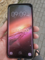 Чехол для Samsung Galaxy S9 (G960) / чехол на Самсунг Гэлакси С9, плотный, матовый, приятный на ощупь, противоударный, черный #4, Дмитрий З.