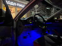 Амбиентная подсветка салона авто Lupuauto LED RGB BT управление телефоном 4 модуля #3, Сергей Д.