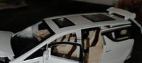 Машинка металлическая Toyota ALPHARD инерционная модель Тойота черная 1:24 длина 20см, со сетом и звуком #8, Дмитрий М.