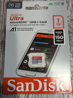 SanDisk Карта памяти Ultra 1 ТБ (SDSQUAC-1T00) #37, Евгений С.