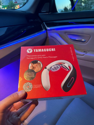 Микротоковый массажер для шеи Yamaguchi EMS Neck Massager/импульсный ...
