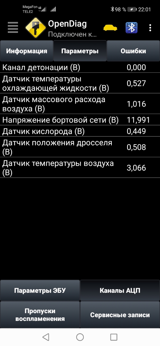 Сначала показания были 0.998, спустя неделю показания стали выше