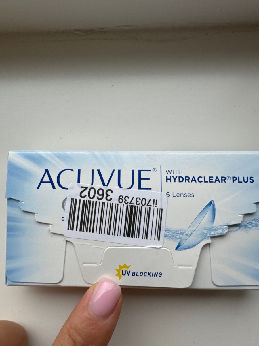 Отличные линзы для глаз комфортно, пользуюсь давно Acuvue oasys