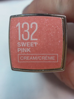 Maybelline New York Помада для губ Color Sensational, 132 Sweet pink Спелый персик, 4.4 г #58, Светлана Н.