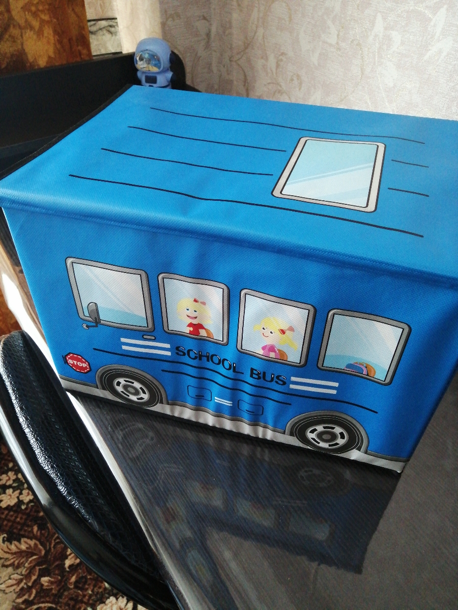 Хороший ящик для хранения игрушек.