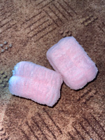 Косметические повязки на руки для умывания (розовые), напульсники или браслеты #6, Луна