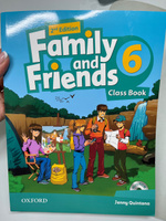 Комплект Family and Friends 6, 2nd edition(Второе Издание): Class Book + Workbook + CD #1, Юлия М.