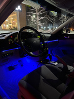Амбиентная подсветка салона авто Lupuauto LED RGB BT управление телефоном 4 модуля #2, Сергей Д.