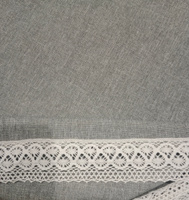 Ткань на отрез рогожка, однотонная светло серая 300 х 150 см, широкая, для мебели, для штор, #4, Наталья М.