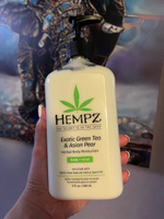 Hempz Молочко для тела увлажняющее Зеленый чай и груша Exotic Green Tea and Asian Pear Herbal Moisturizer 500 мл #34, Любовь В.