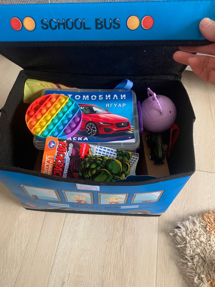 Удобный и красивый ящик для хранения детских «сокровищ»