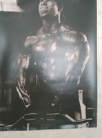 Плакат на стену Кевин Левроне бодибилдинг для спортзала #37, Виталий Б.