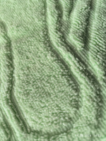 Полотенце-коврик махровое для ног TM TEXTILE 50x70 салатовый 111, 1шт.,плотность 700 #49, Лариса