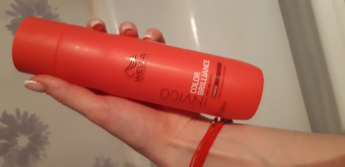 Wella brilliance line бальзам для окрашенных жестких волос 200 мл