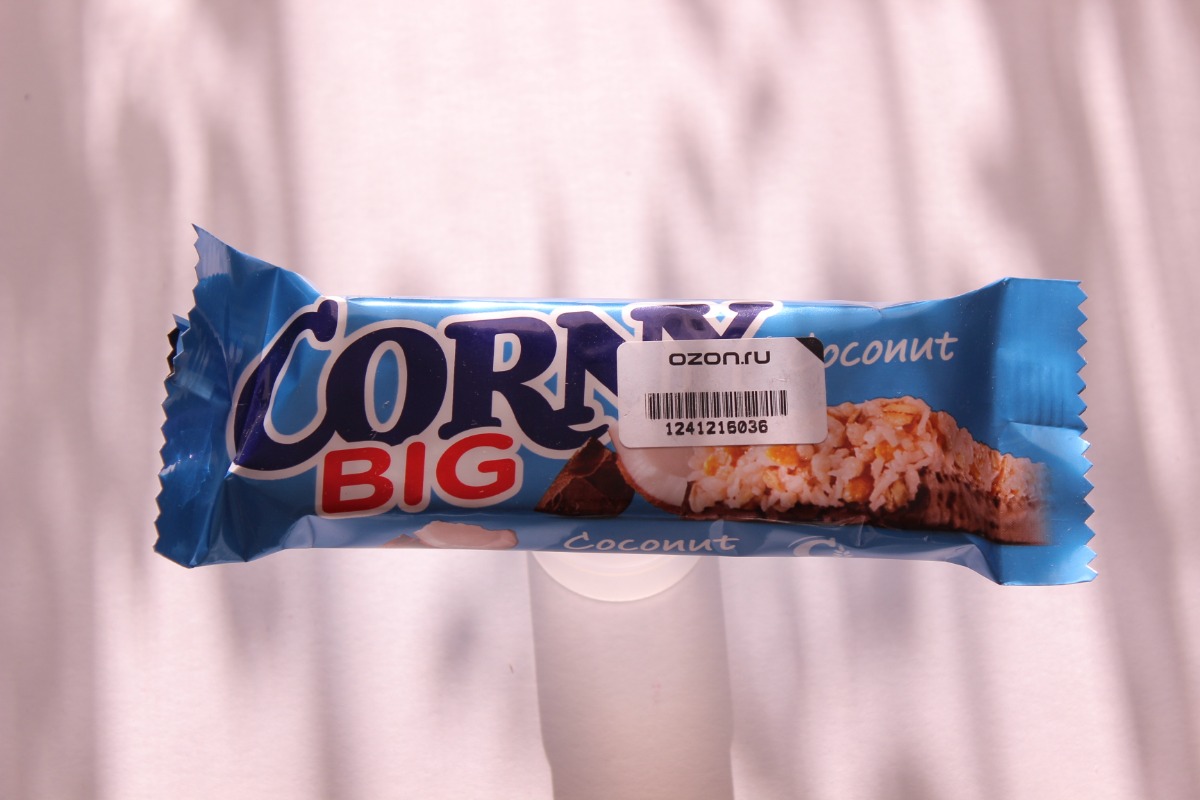 Злаковый батончик corny big Blueberry с черникой, 40 г