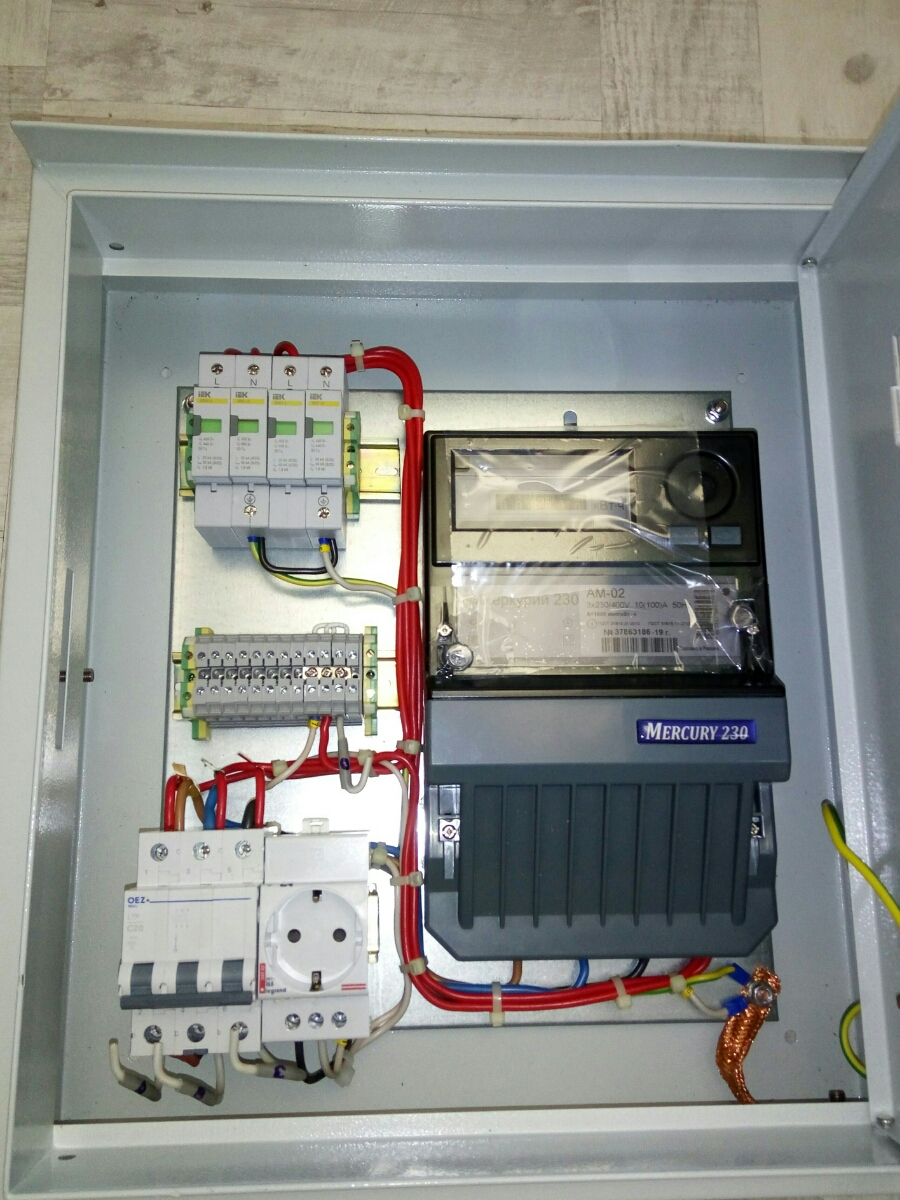 электротехнический распределительный шкаф ip66