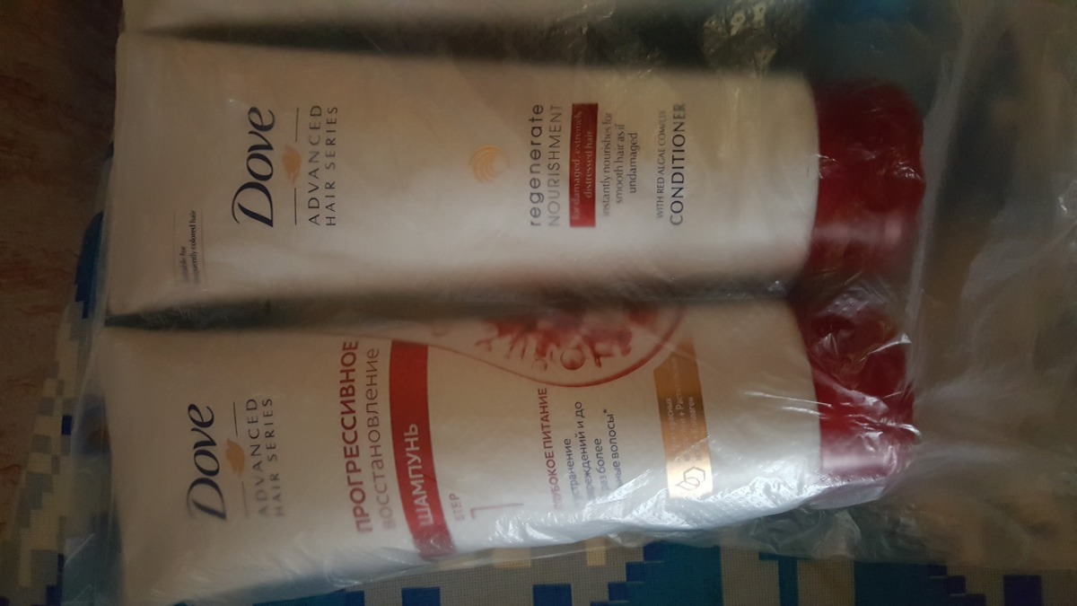 Кондиционер для волос dove advanced hair series прогрессивное восстановление