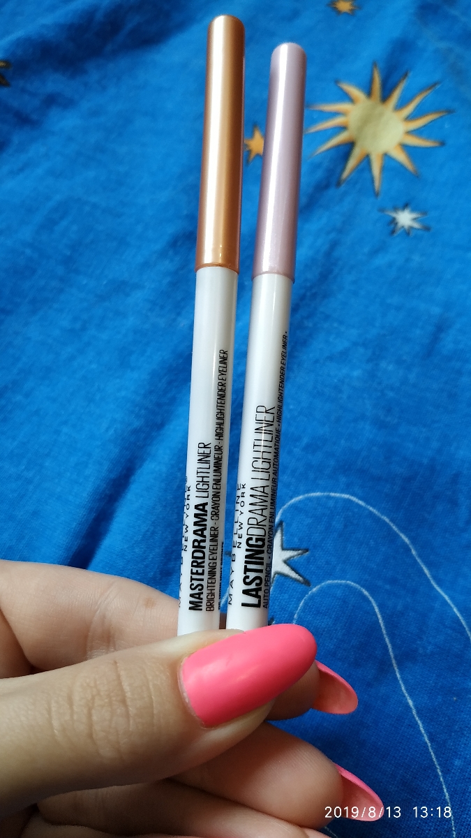 Гель лайнер. Maybelline стойкий гель-лайнер "lasting Drama Lightliner".