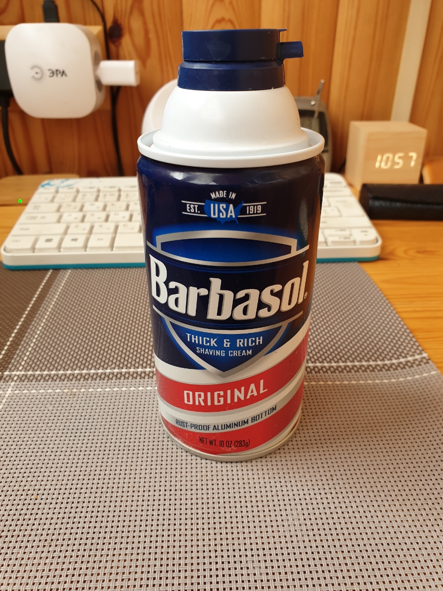 Пена для бритья barbasol original