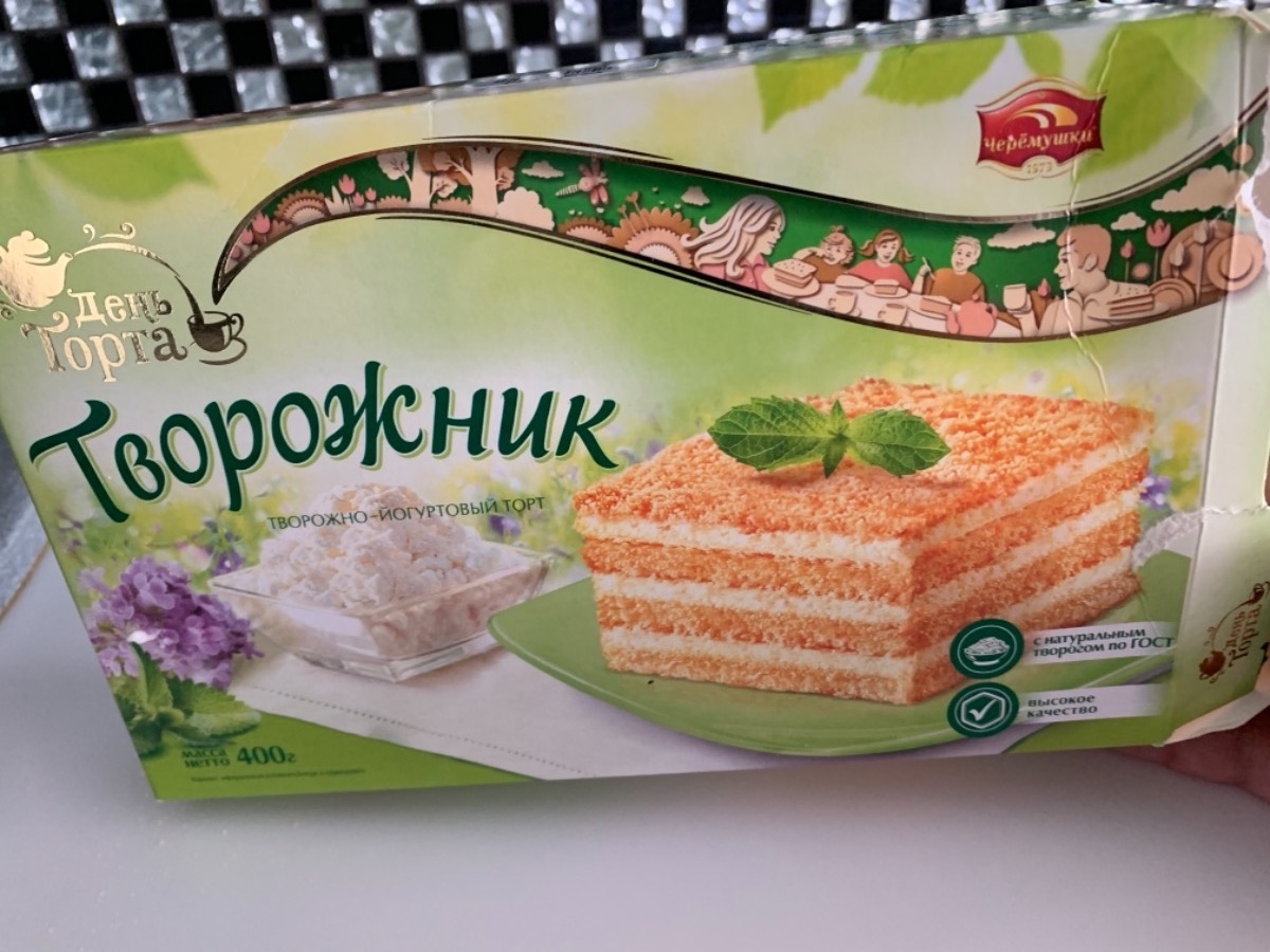 Торт творожник 400г