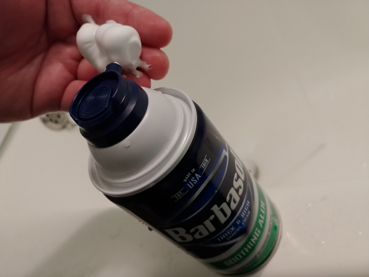 Пена для бритья barbasol original