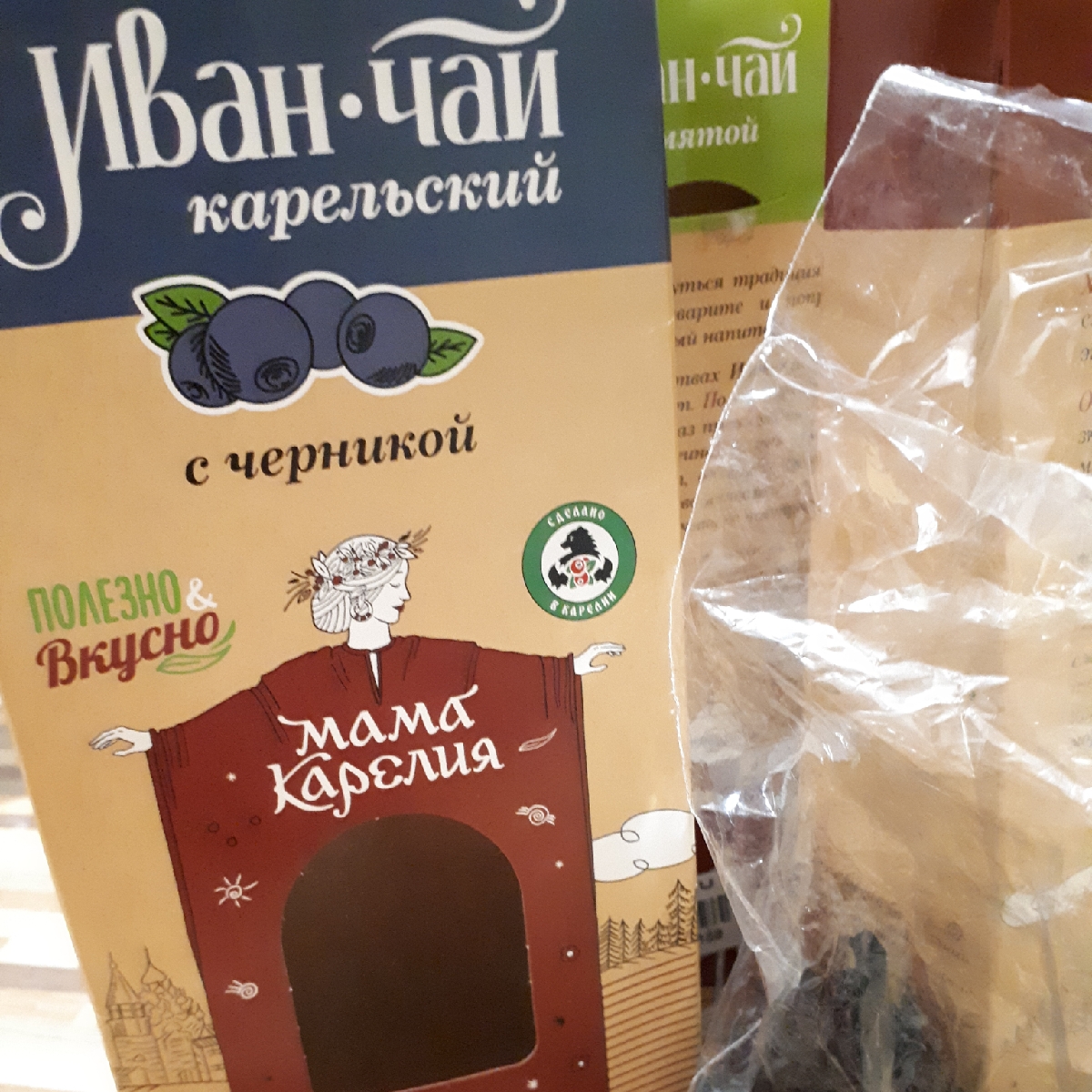 Чай мама карелия