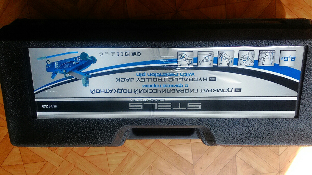 Домкрат stels 51132
