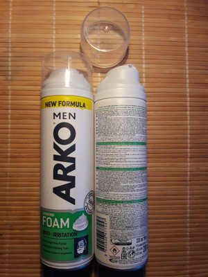 Arko men пена для бритья 200мл anti-irritation