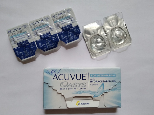 Линзы радиус 8.6. Линзы акувью астигматические. Acuvue Oasys 2 недели 8.6. Астигматические контактные линзы.