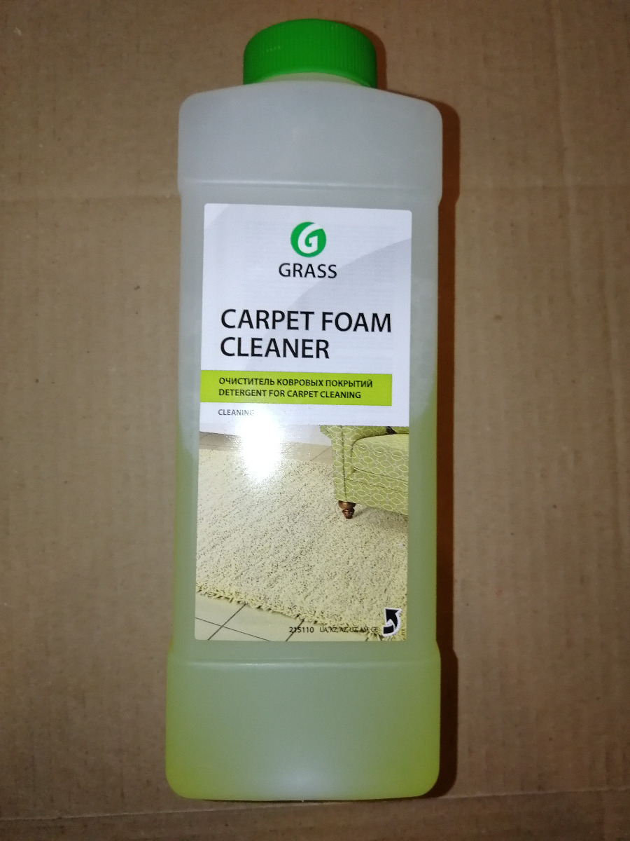 Очиститель ковровых покрытий grass Carpet Foam Cleaner 1л