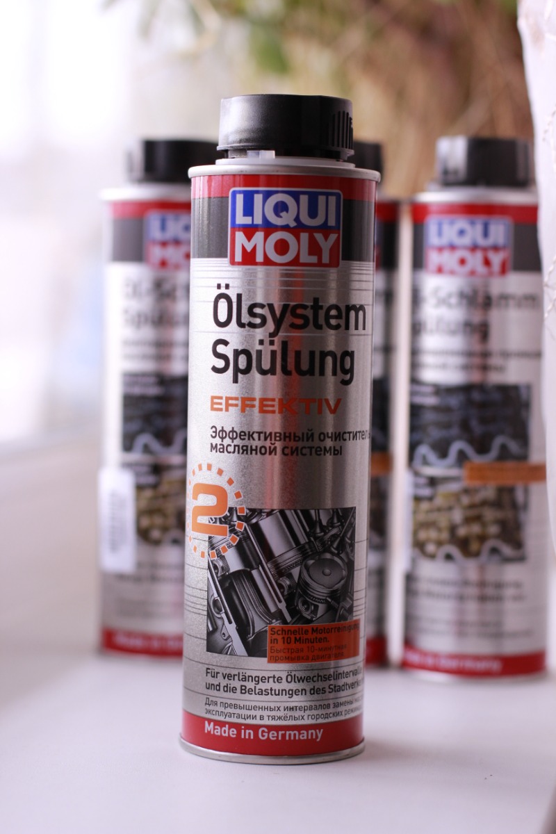 Промывка масляной системы liqui moly