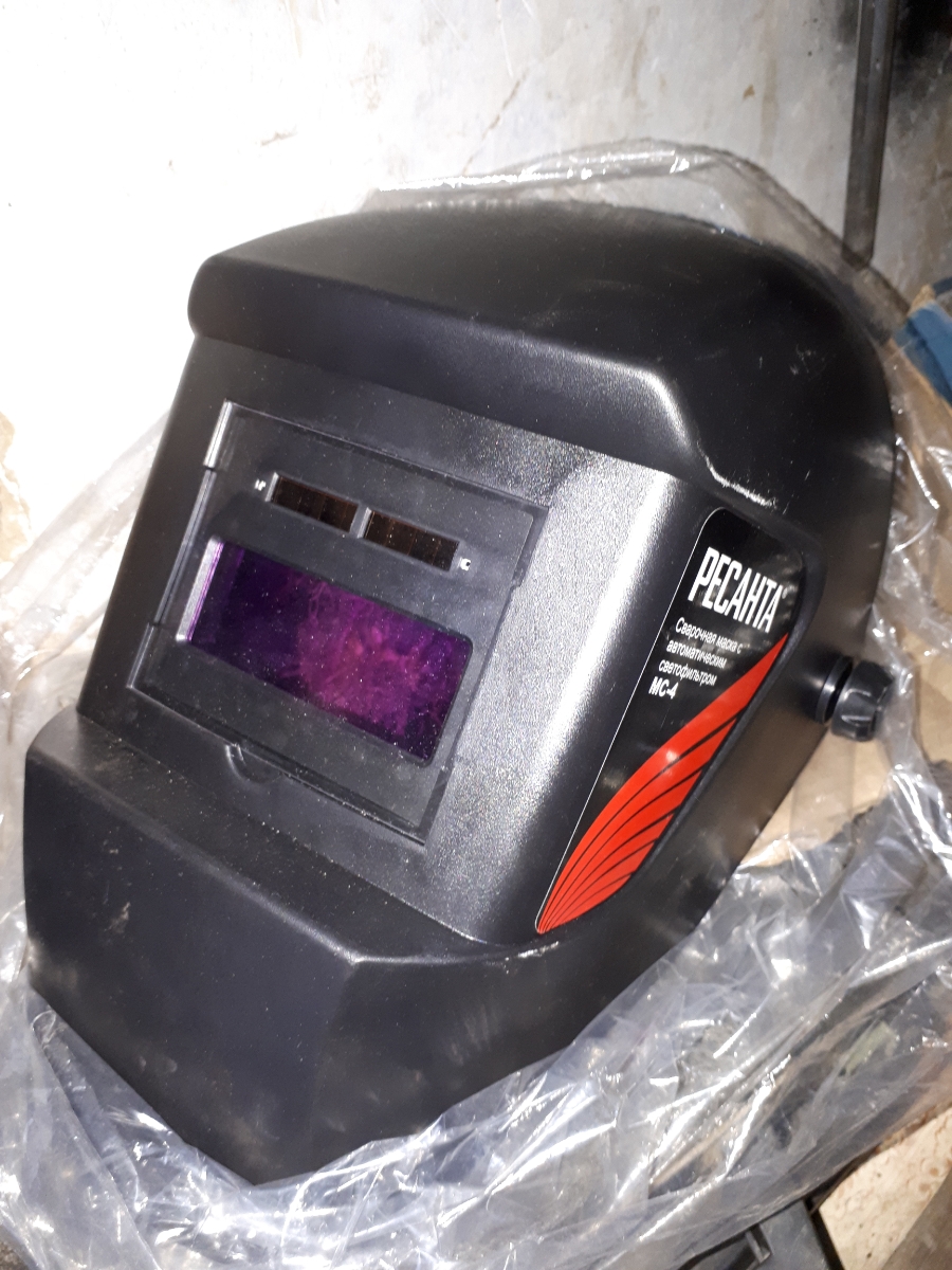 В помощь мастеру. - обзор товара Маска сварщика Ресанта МС-1 65/13(плохая упаков