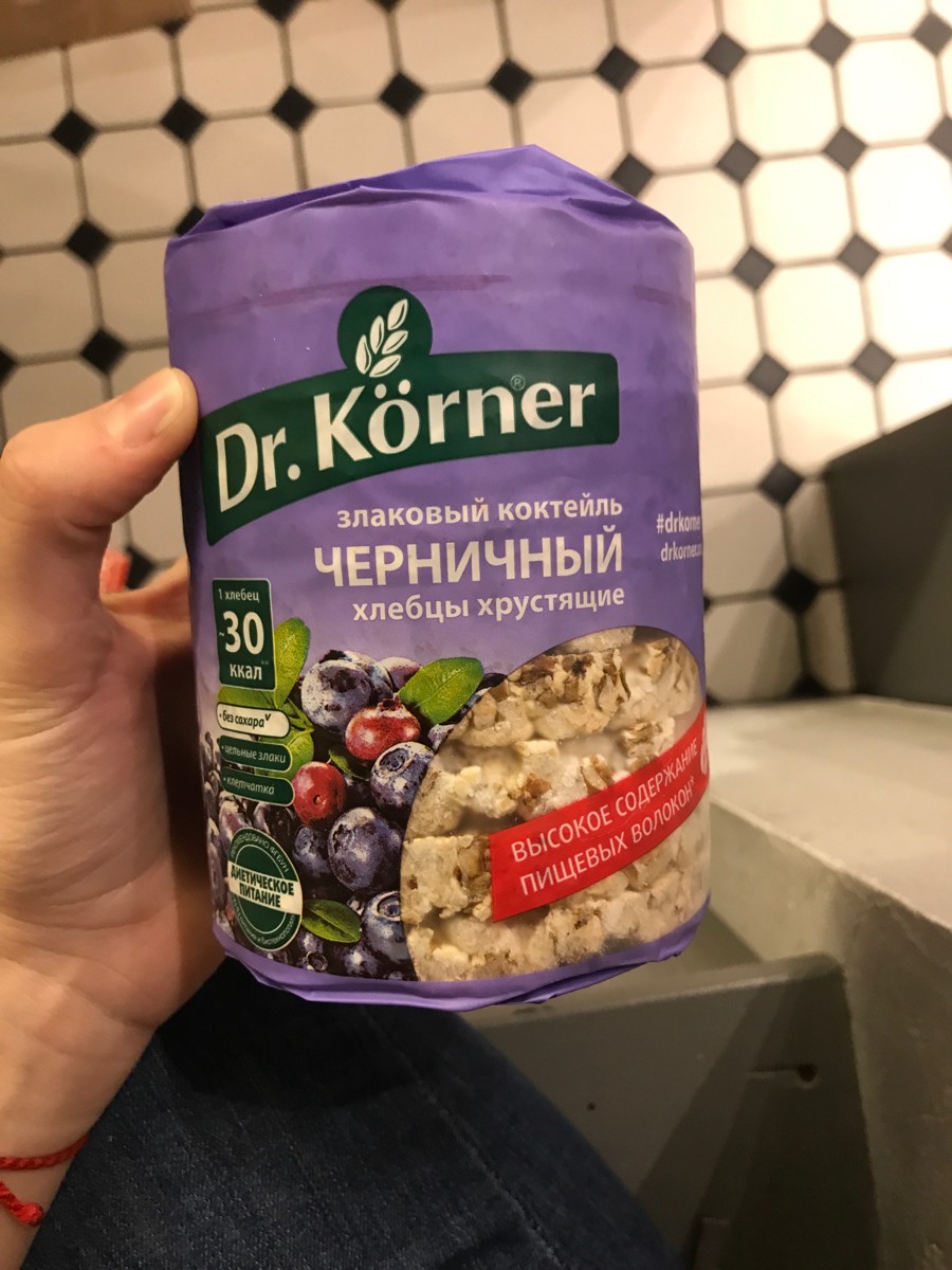 Злаковый десерт Dr Korner рисовый